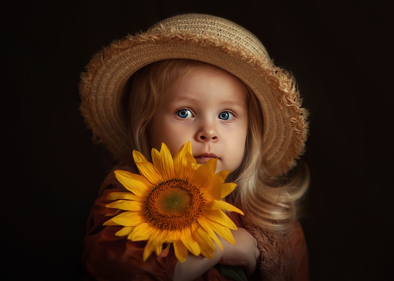 Sunflower girl.-Seed Nft
