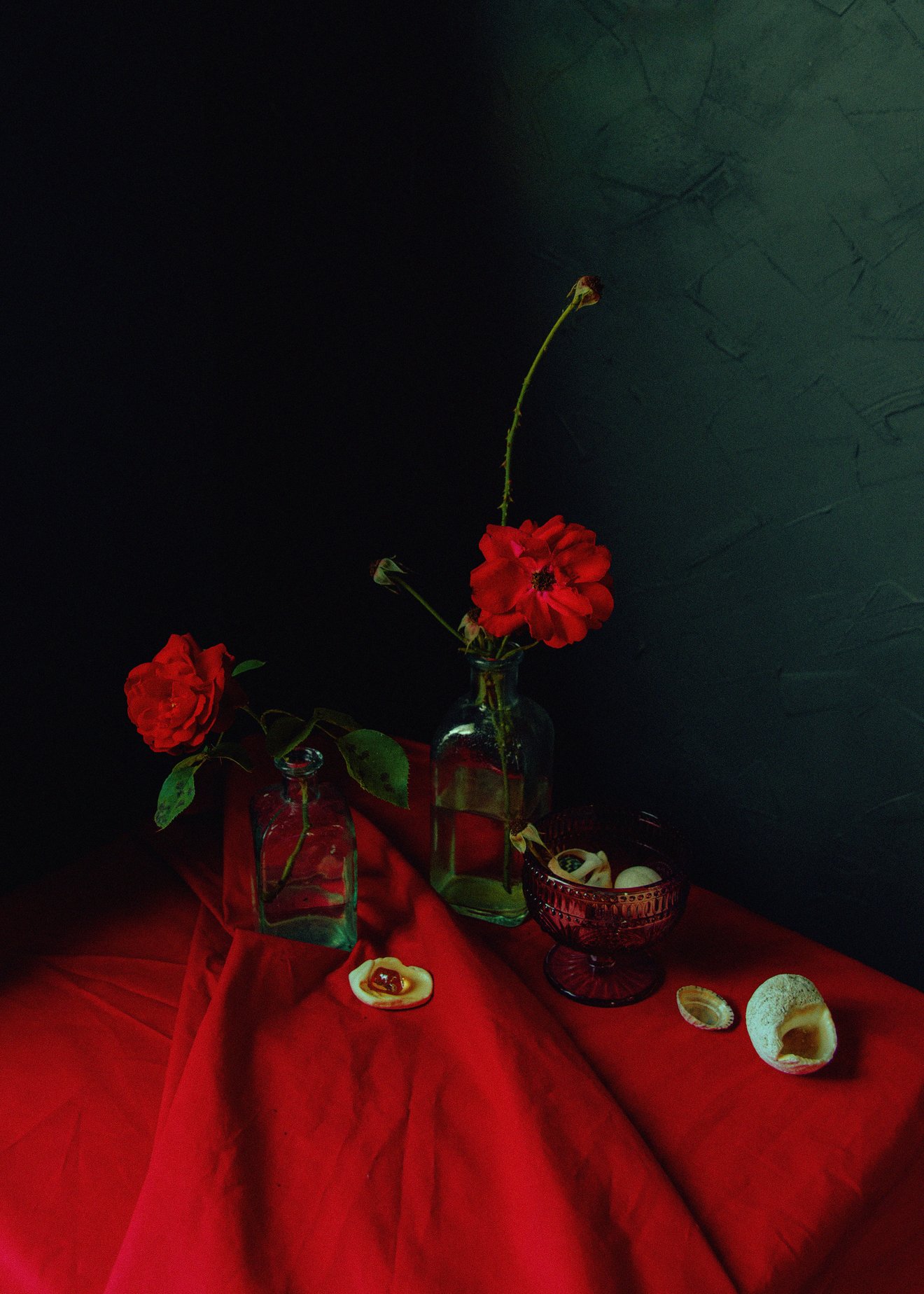 Red tablecloth-Seed Nft