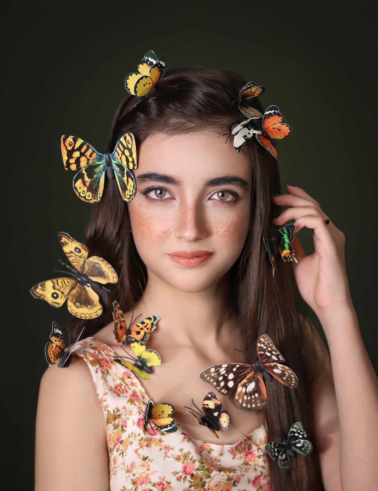 butterfly girl-Seed Nft