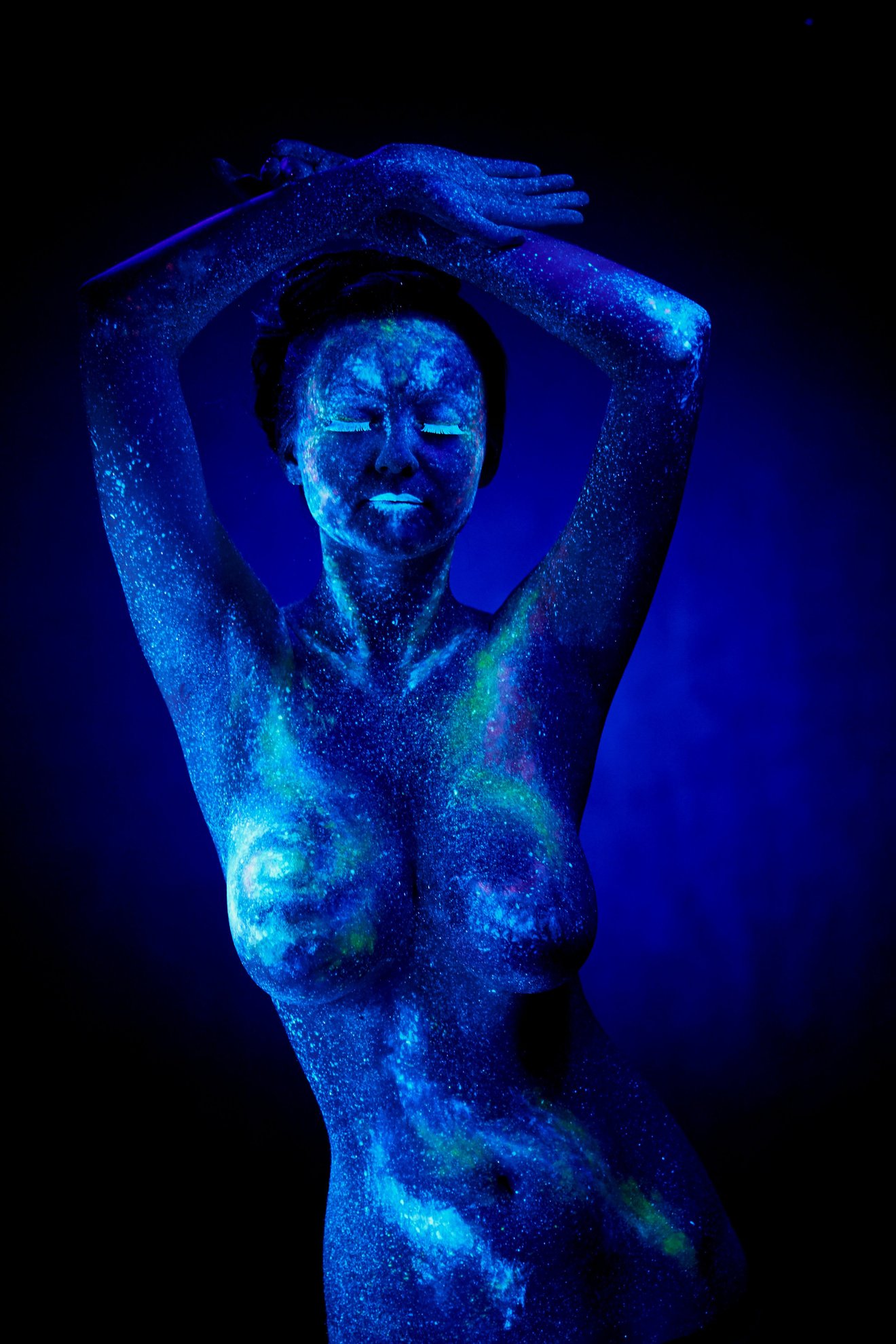 Ultraviolet body art -Seed Nft