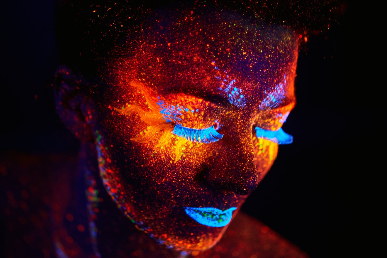 Close up UV portrait-Seed Nft
