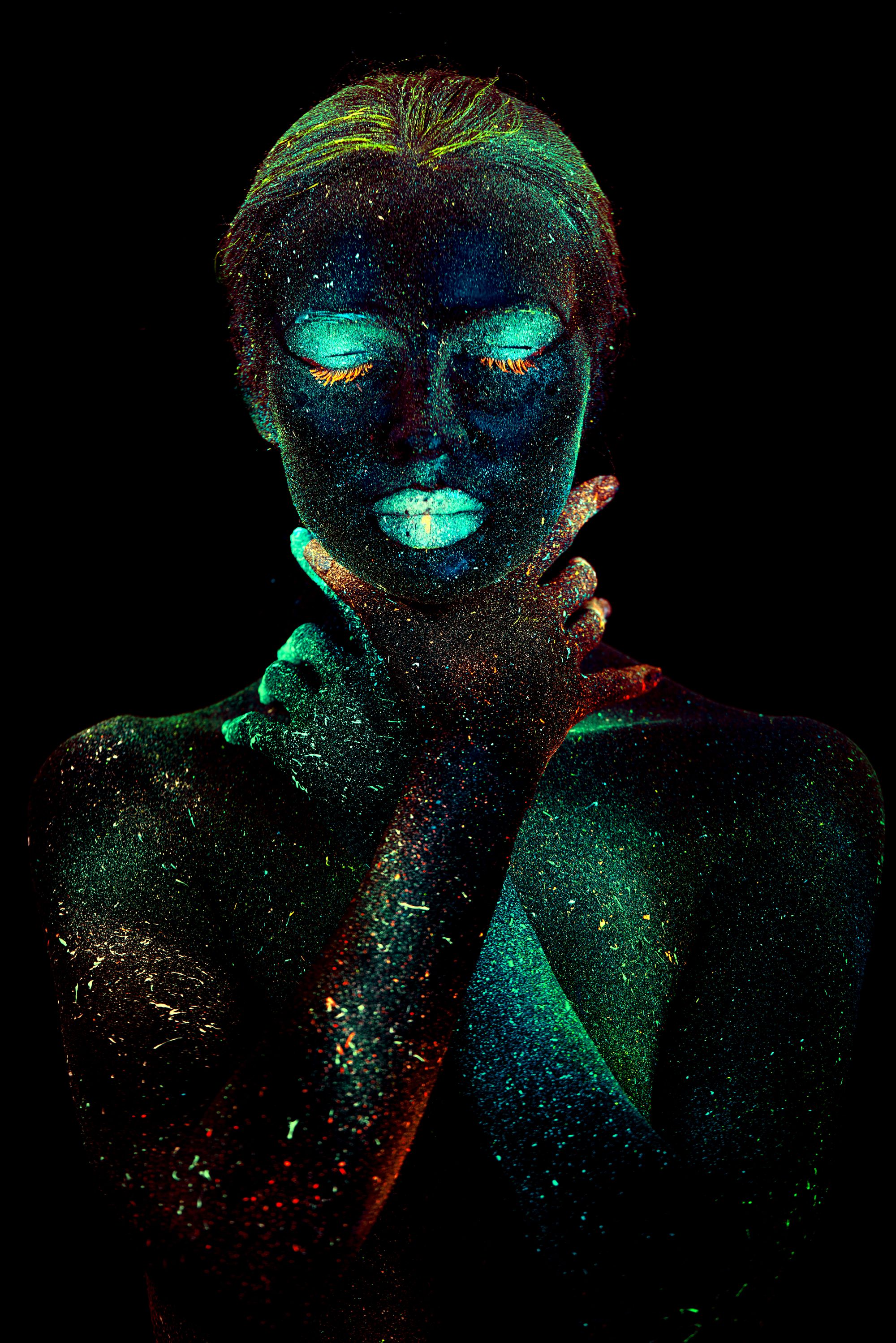 UV cosmos portrait